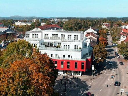 Exklusive Penthouse - Terrassenwohnung mit Bergpanoramablick, in bester Citylage von Traunreut