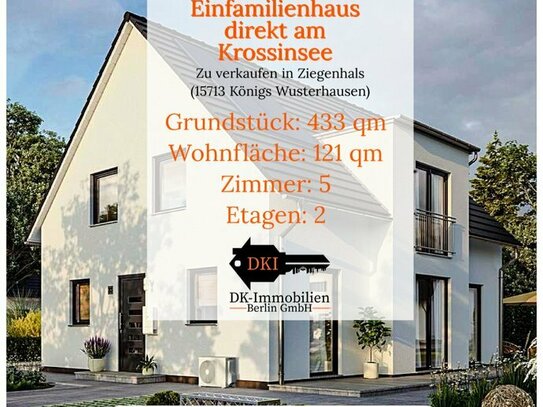 Schickes Einfamilienhaus am Krossinsee