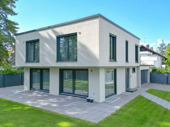 moderne Villa mit hochwertiger Ausstattung auf einem schönem Eckgrundstück in ruhiger Wohnlage