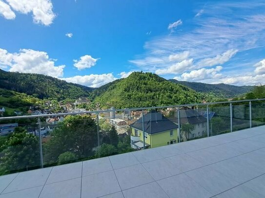 Hochwertige 2 Zimmer Terrassenwohnung in begehrtester sonniger Aussichtslage von Schramberg-Tal