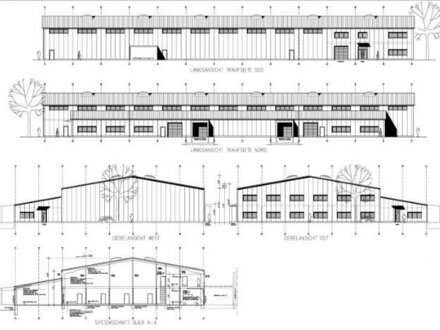 Lager- oder Produktionshalle mit über 3.000 m²