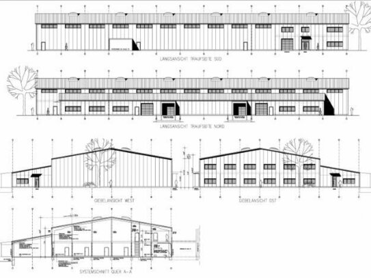 Lager- oder Produktionshalle mit über 3.000 m²