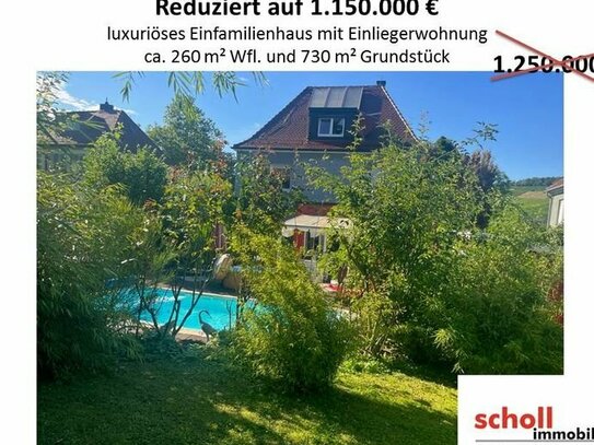 MEIN TRAUMHAUS*provisionsfrei*Jugendstilvilla in der Käthchenstadt Heilbronn