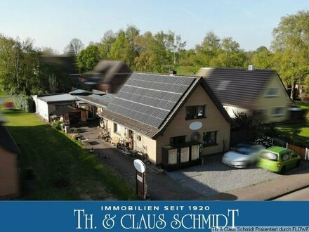 Saniertes Wohnhaus mit BAUPLATZ und 27,6 KW PV-Anlage in OL-Krusenbusch