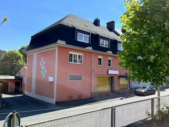 Wohn- und Geschäftshaus mit Bäckerei in Naila - Sanierung