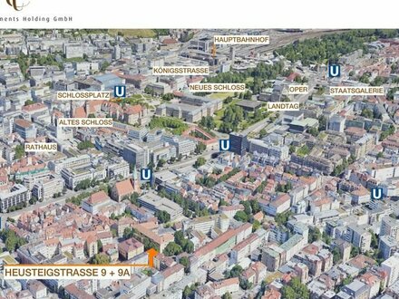 103 m² Traum DG-Neubauwohnung im Herzen von Stuttgart