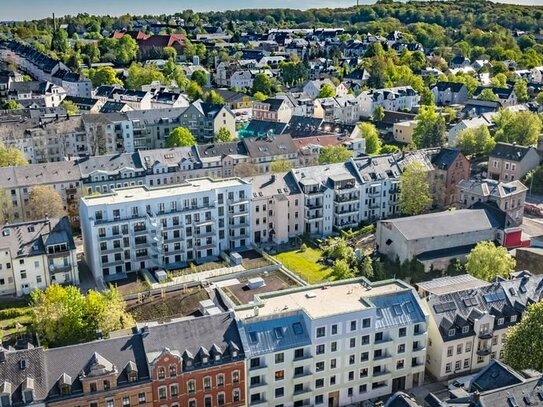 Abschreibung f. Neubau (5% degressiv) möglich - 4-Raum-Wohnung mit Balkon - zinsgünstiger KfW Kredit gesichert! Einzug…