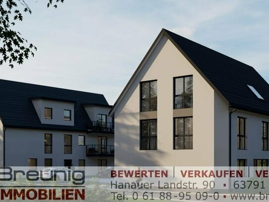 KfW 40-Standard - barrierefreie 2-Zi.-EG-Wohnung mit Tageslichtbad, Terrasse und Garten