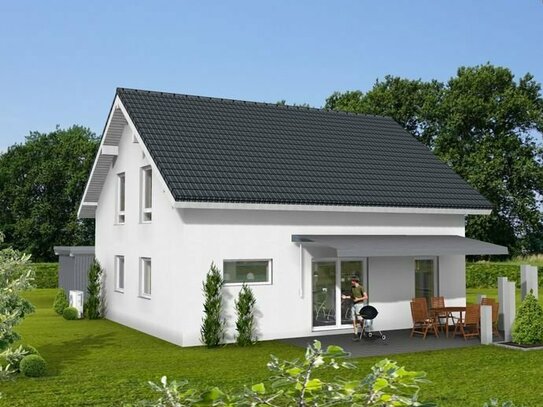 Familienglück vorprogrammiert: Freistehendes Neubau-Einfamilienhaus mit ca. 400m² Grundstück!