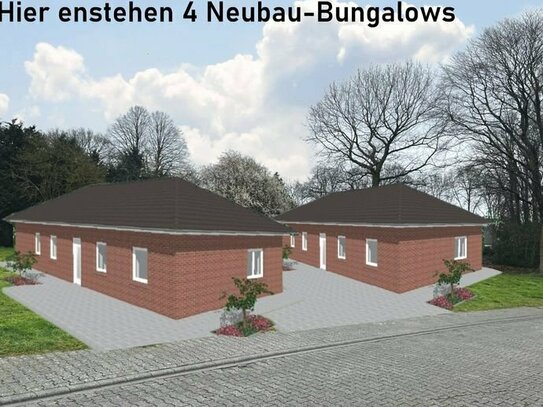 Provisionsfrei für Käufer: Exklusiver Walmdachbungalow KfW55 - Neubau - top Lage