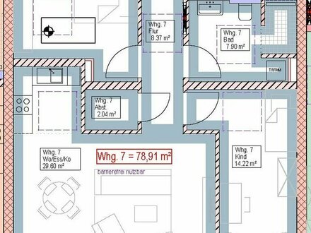 Neubau 3 Zimmerwohnung mit Balkon inkl. Tiefgaragenstellplatz in Vöhringen provisionsfrei verkaufen