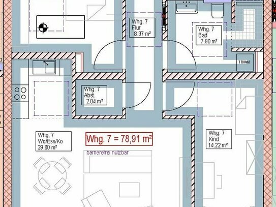 Neubau 3 Zimmerwohnung mit Balkon inkl. Tiefgaragenstellplatz in Vöhringen provisionsfrei verkaufen