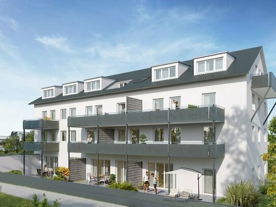 Barrierefreie 3,5-Zimmer-Erdgeschosswohnung mit Terrasse und Gartenanteil!