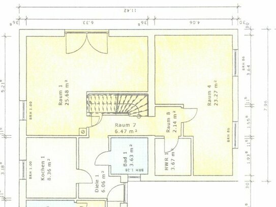 110qm große 4 Zimmer Wohnung auf zwei Etagen