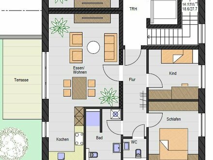 Seniorengerechte 3-Zimmer Neubauwohnung in bester Lage