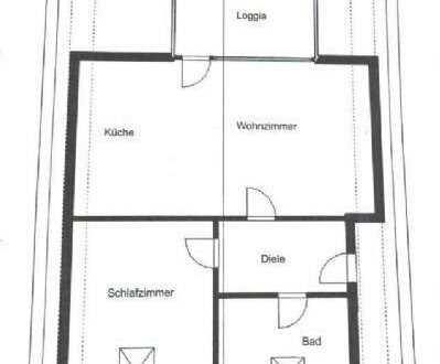 Dachgeschosswohnung in Oberhausen - Styrum zu verkaufen