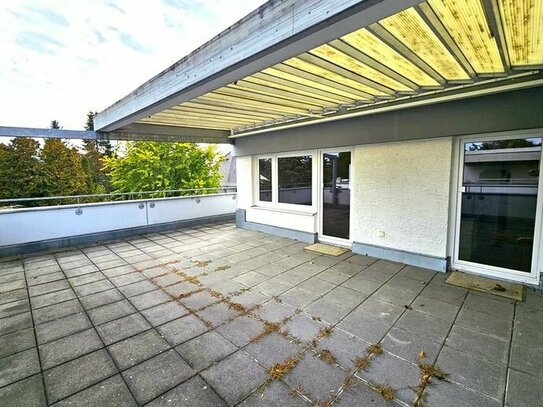 Dachterrassenwohnung/Rohdiamant in ruhiger, sonniger und bester Lage in Obermenzing!