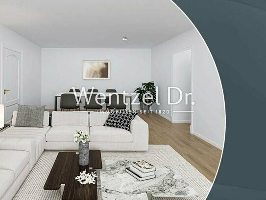 Vacant, well-laid-out 3-room apartment with balcony for sale in Nordenstadt
