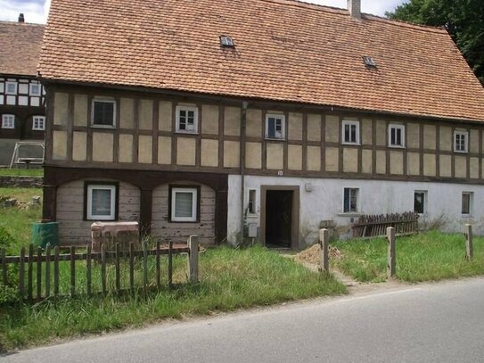 Denkmalgeschütztes Haus in der Oberlausitz