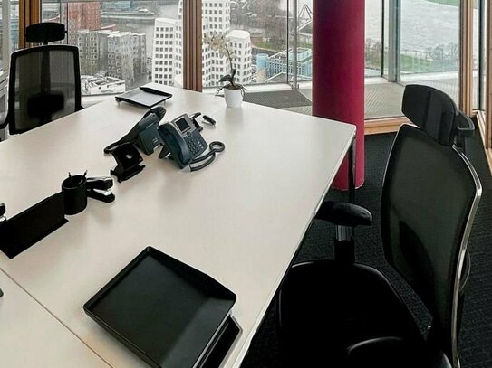 Privater Büroraum ganz auf Ihre individuellen Unternehmensbedürfnisse angepasst in Regus Dusseldorf, Stadttor
