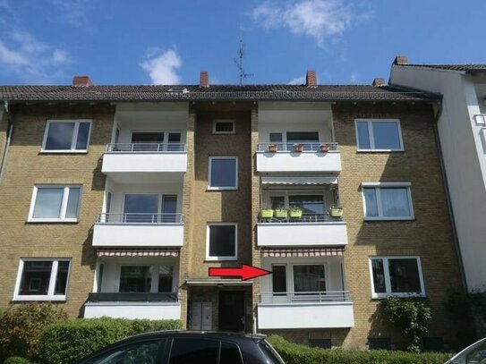 28219 HB-Walle: Freie 3-Zi-ETW in Hochparterre mit sonnigem Balkon