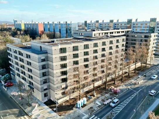 *Neubau - großzügige 1,5-Zimmerwohnung mit Einbauküche und Balkon - Erstbezug in Johannstadt - *D1.11*