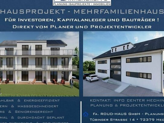 + EXKLUSIVES MEHRFAMILIENHAUS-PROJEKT! +