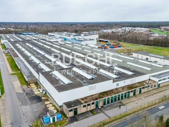 Gronau || 16.750 m² Halle inkl. Sozialräume || Ebenerdige Anlieferung || frei nach Vereinbarung