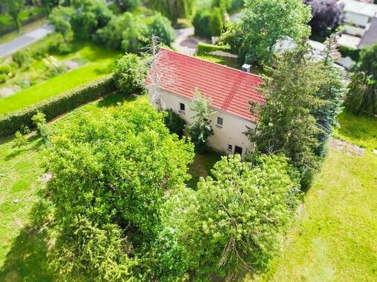 VON NATUR UMGEBEN // Idyllisches Grundstück mit vielfältigen Bebauungsmöglichkeiten nahe Leipzig