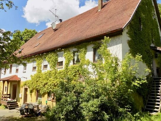 RE/MAX-Einzigartiges Anwesen in Langenburg mit Mehrfamilienhaus, Alter Mühle, Säge- und Wasserkraftwerk