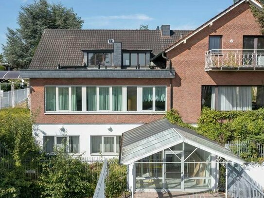 Flexibel nutzbares Anwesen mit ca. 870 m² NFL, davon 730 WFL in bester Höhenlage mit Rheinblick