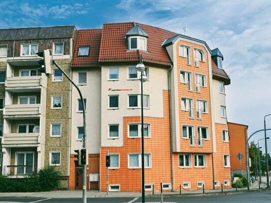 Geräumige 2-Zimmer-Wohnung mitten in der Stadt.