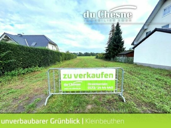 VERKAUFT ! Schönes Baugrundstück + Feld für kleines Haus