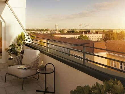 Bock auf Bockbrauerei: 2-Zimmer-Apartment mit großem Balkon in hochwertigem Neubau-Quartier