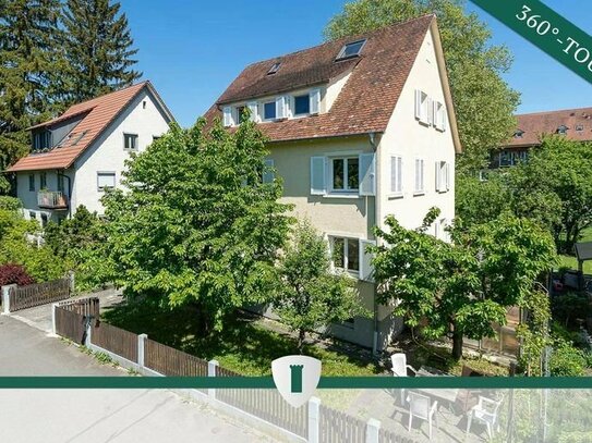 Rarität im Konstanzer Paradies: Freistehendes 3-Familienhaus mit schönem Garten in ruhiger Lage