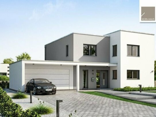 Moderne Bauhaus-Villa mit 181m² Wohnfläche zentral in Zwickau!