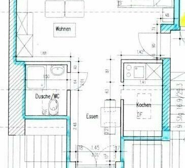 1,5 Zi.- DG-Wohnung