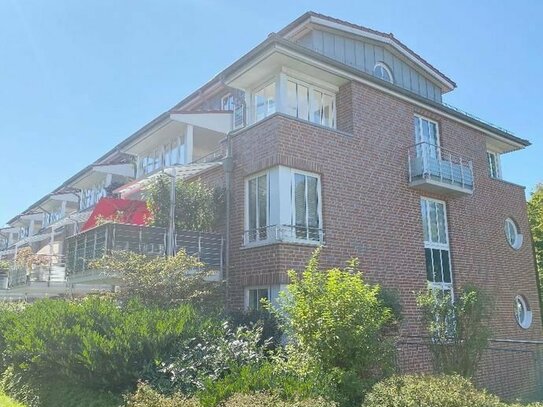 Vermietete Maisonette-Eigentumswohnung mit Balkon und Einbauküche in Oberneuland