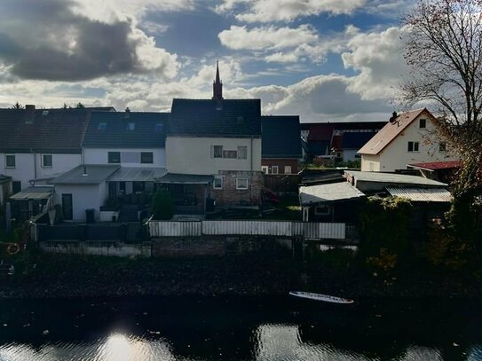 Traumhaftes Wassergrundstück mit Wohnhaus in Rathenow