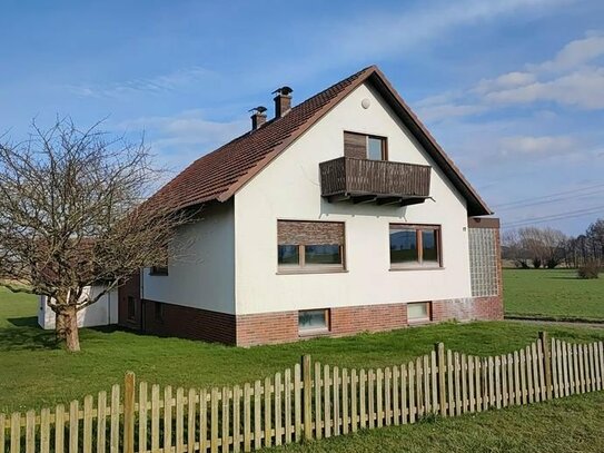 Jung kauft Alt - solides Wohnhaus in naturverbundener Umgebung in Hille - Unterlübbe