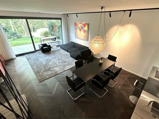 Moderne Maisonette-Wohnung in exklusiver Lage mit Blick auf den Fluss Ilmenau