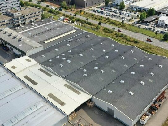 Große Produktionshalle mit Büroanteil in Pfungstadt ab 5,80EUR/m²