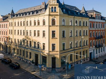 +++ Wunderschöne 3-Raum-Wohnung mit Dachterrasse in Schloßchemnitz +++