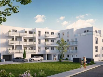 2 Zimmer Neubau Wohnung mit Balkon KfW Effizienzhaus 40 mit QNG Zertifikat- Baubeginn ist erfolgt-