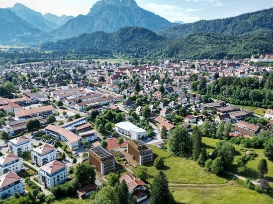 Penthouse Wohnung über den Dächern von Füssen