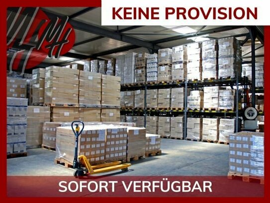KEINE PROVISION - SOFORT VERFÜGBAR - Lagerflächen (4.600 m²) & optional Büroflächen zu vermieten