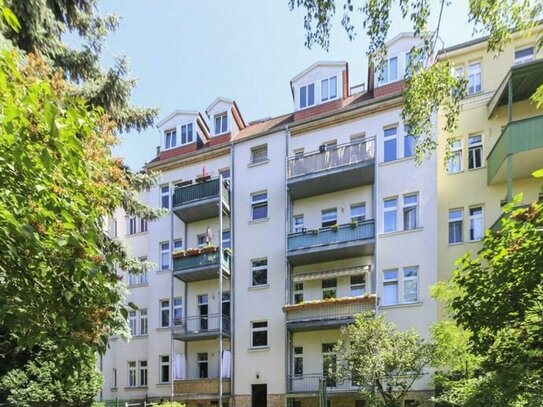 Attraktive Gelegenheit: Schöne 2-Zimmer-Wohnung mit Balkon in Gohlis Mitte
