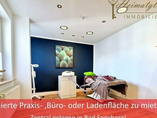 Einzigartige Gewerbefläche + opt. 2-Zimmer Wohnung - in Bad Segeberg zu vermieten! -