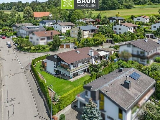 Großzügiges Einfamilienhaus mit ELW in bevorzugter Höhenlage von Weingarten