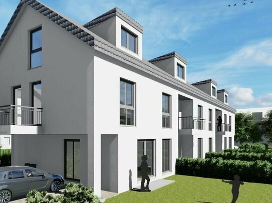 Bald fertig...4 neue Reihenhäuser in Walldorf (KfW40, Toplage)...